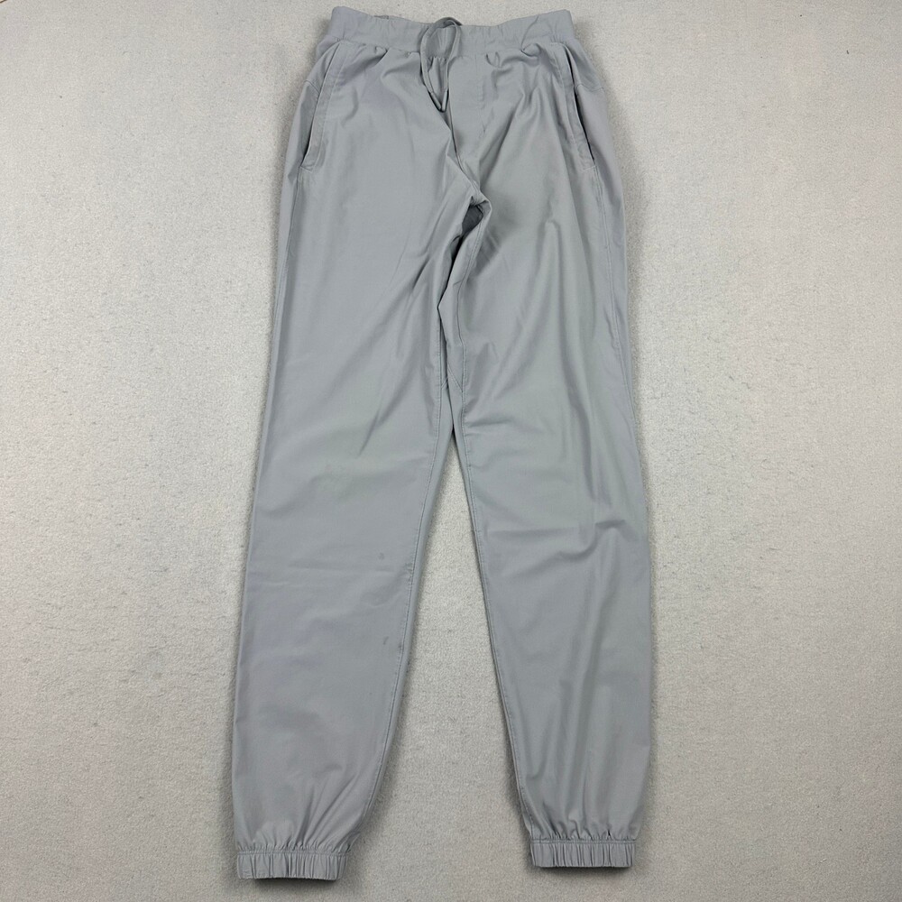 Lululemon Pants Men XS Gray Sollid Surge Jogger Stretch Running Quick Dry *